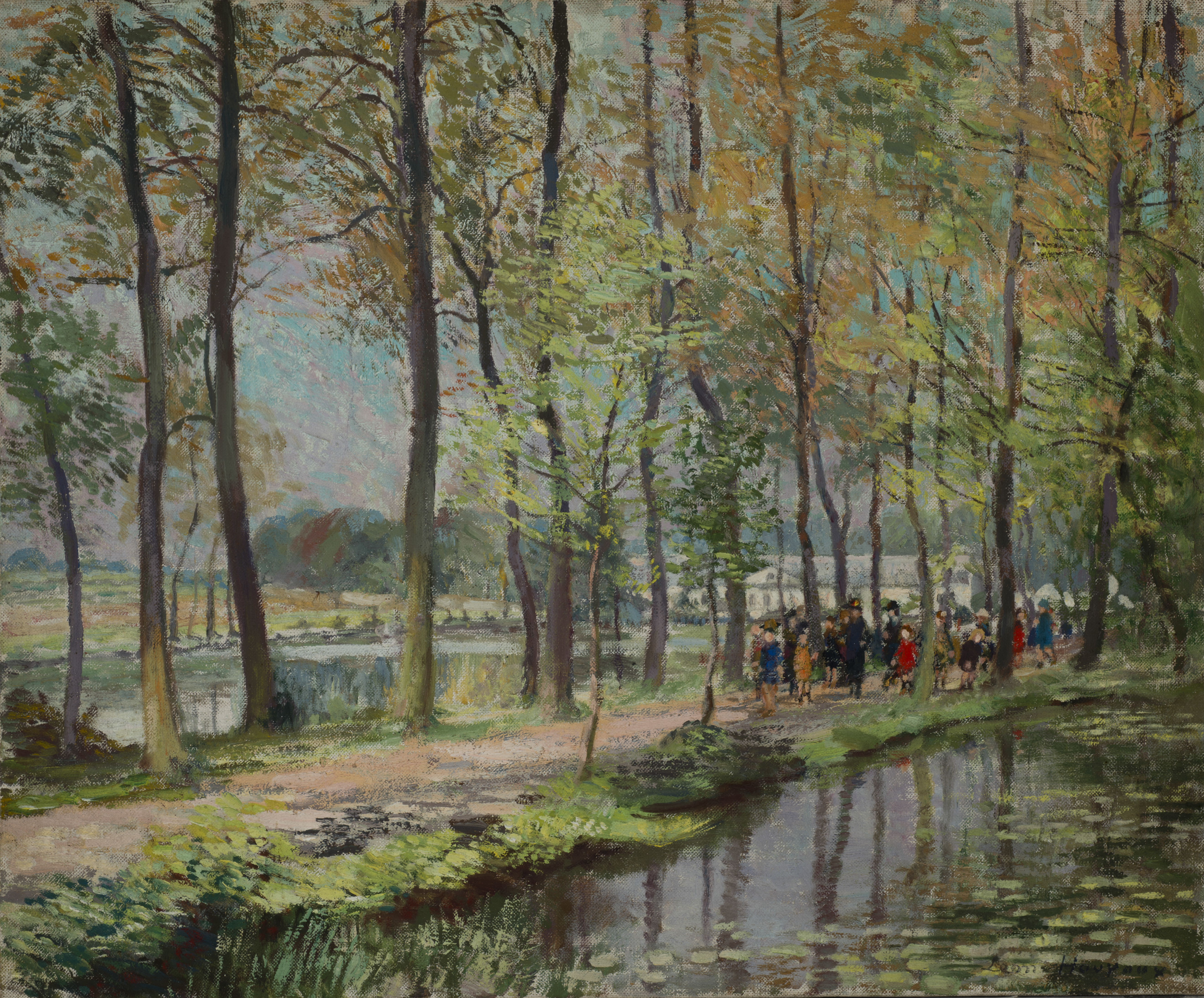 Paysage de Léon Houyoux